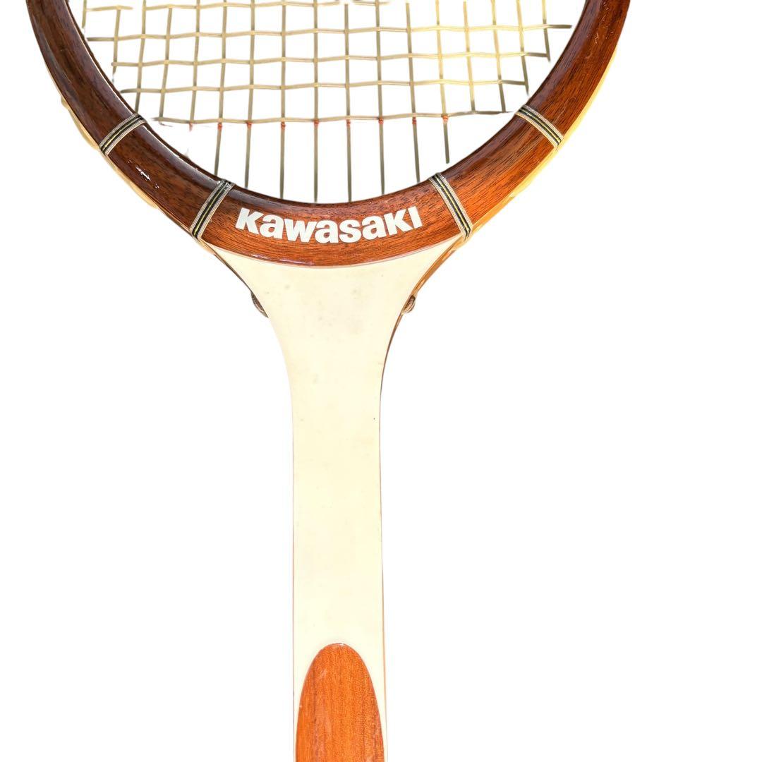 Kawasaki【木製テニスラケット】2本