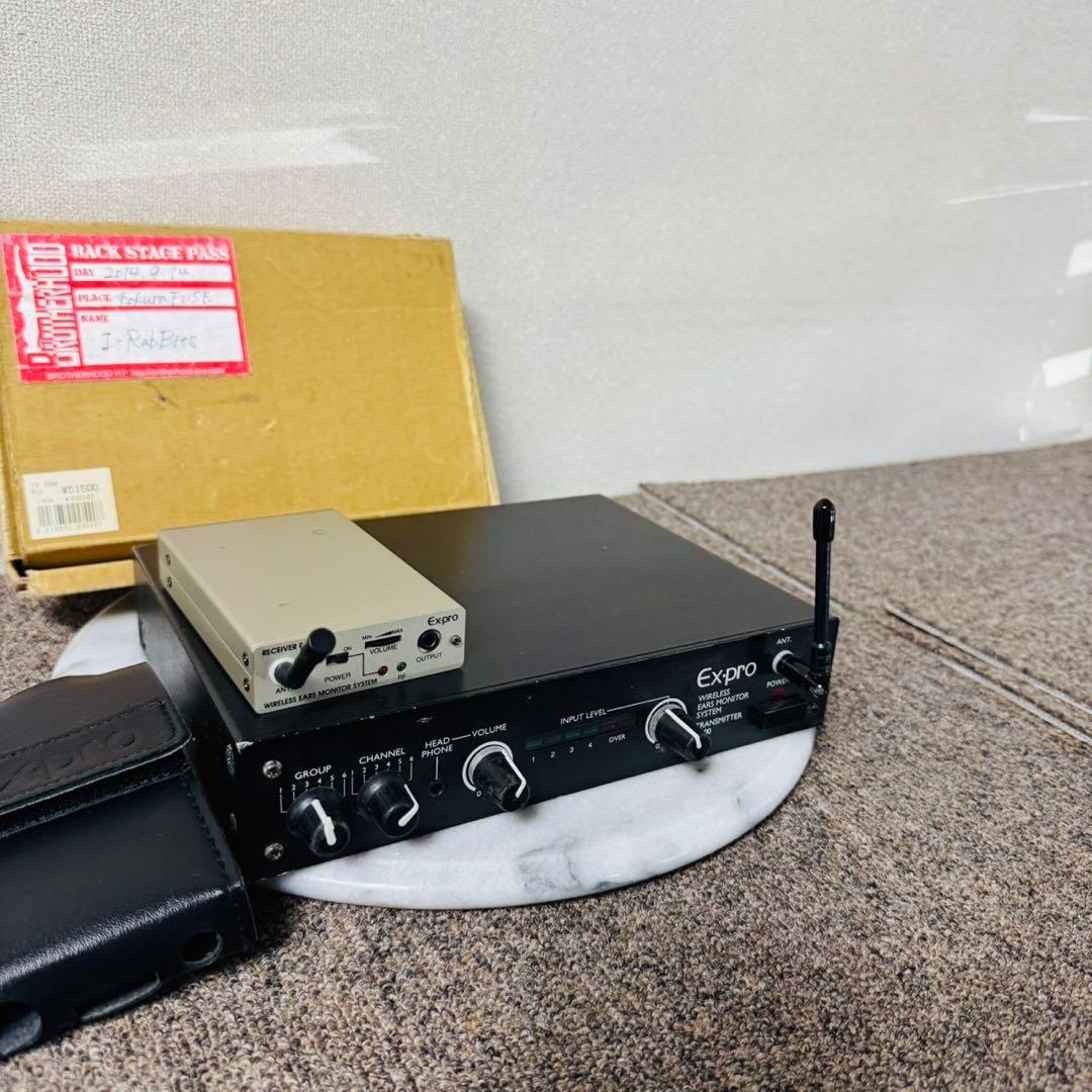 C94早い者勝ち✨Ex-Pro T-100 R-100 ワイヤレスイヤモニター