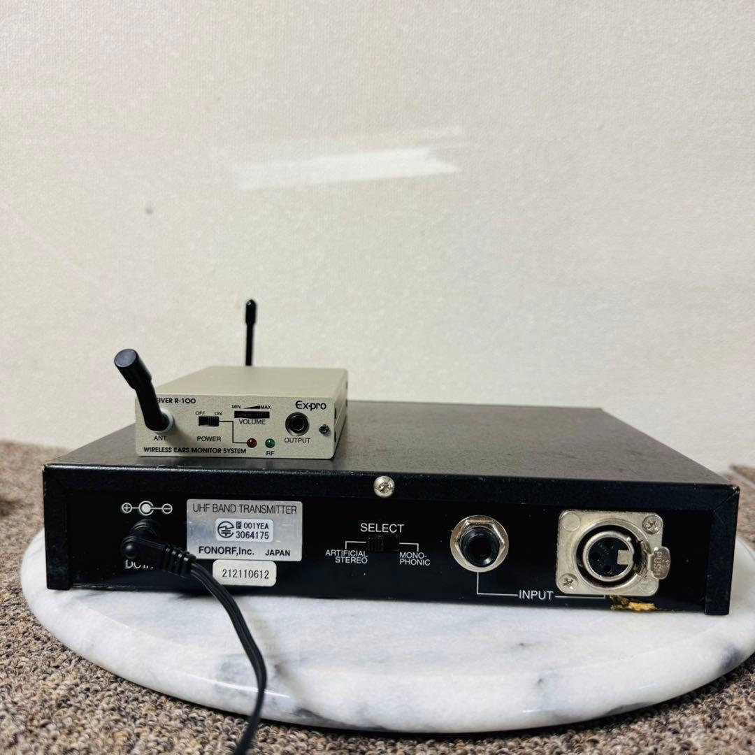 C94早い者勝ち✨Ex-Pro T-100 R-100 ワイヤレスイヤモニター