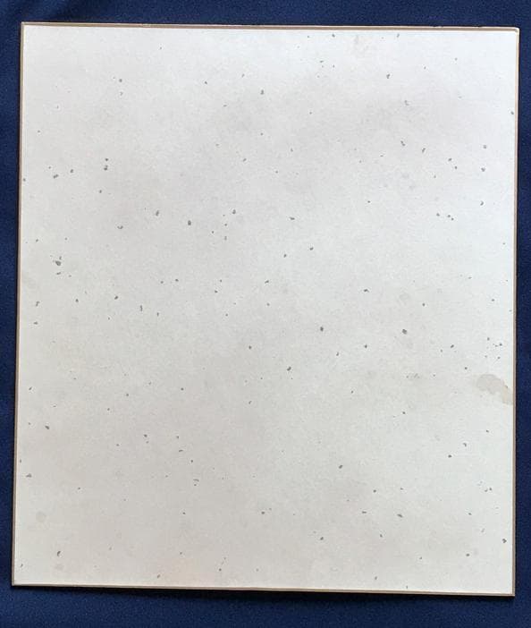 ・ZARD 坂井泉水　直筆「色紙」