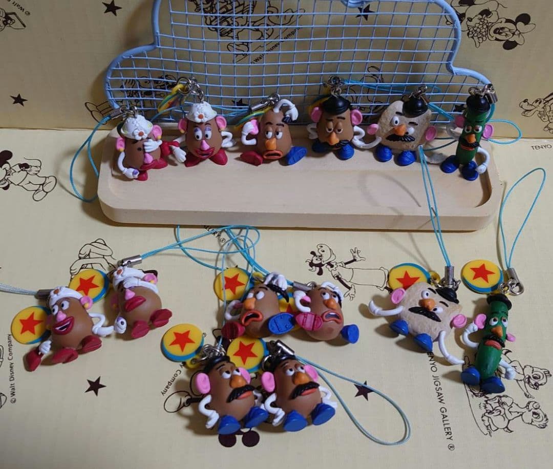 トイ・ストーリー ポテトヘッド 七変化ストラップ ミニフィギュア ⑫