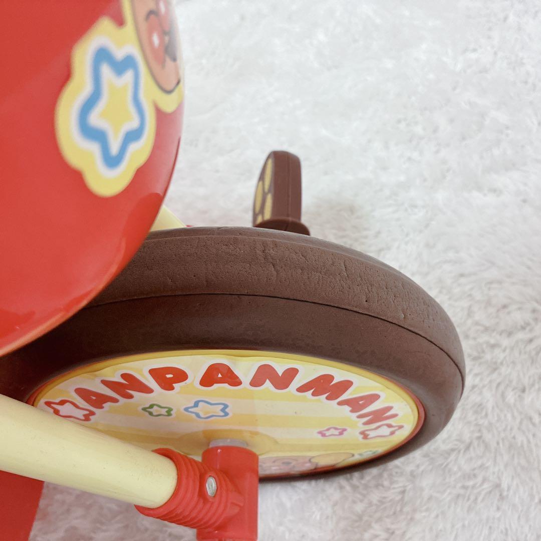 アンパンマン　三輪車　ブザー付きおでかけ三輪車　おしゃべりアンパンマンSP