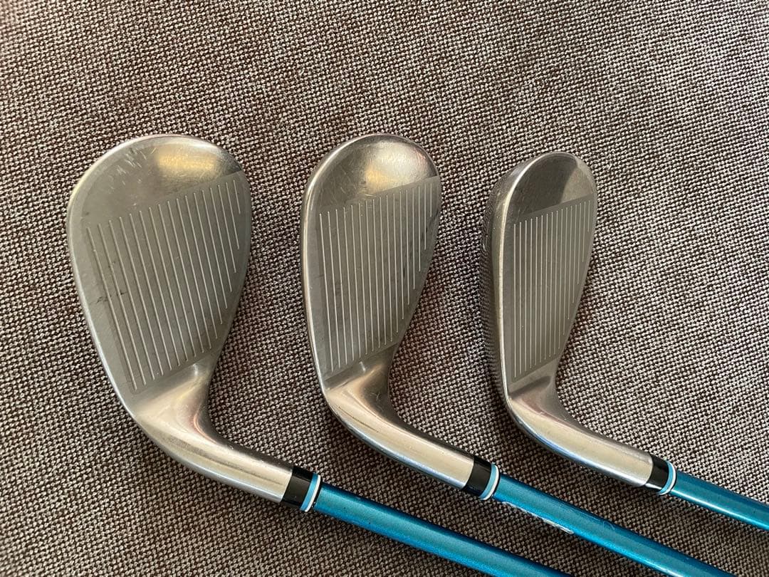 大人気モデル12代目ゼクシオ XXIO12 レディースアイアンセット 7本ブルー