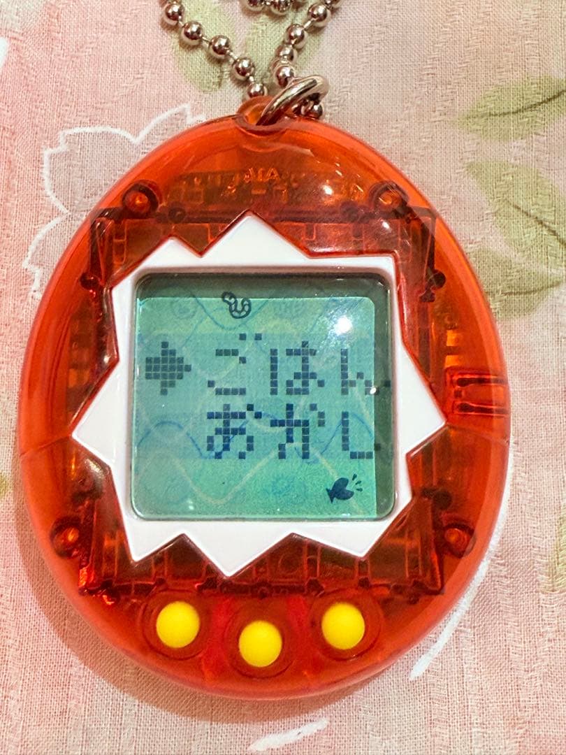 【動作確認済】海で発見！！たまごっち 透明(こはく)