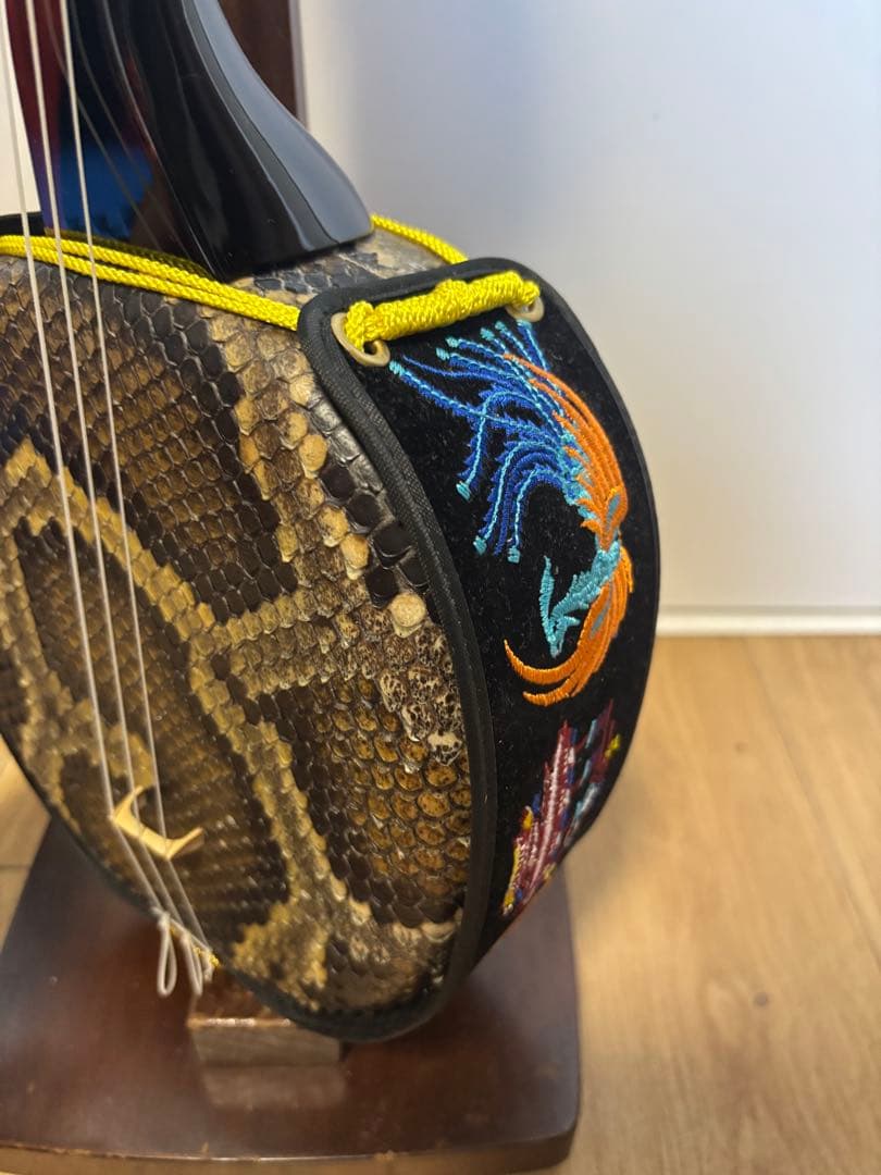 沖縄三線　琉球王朝與那城型（写し）