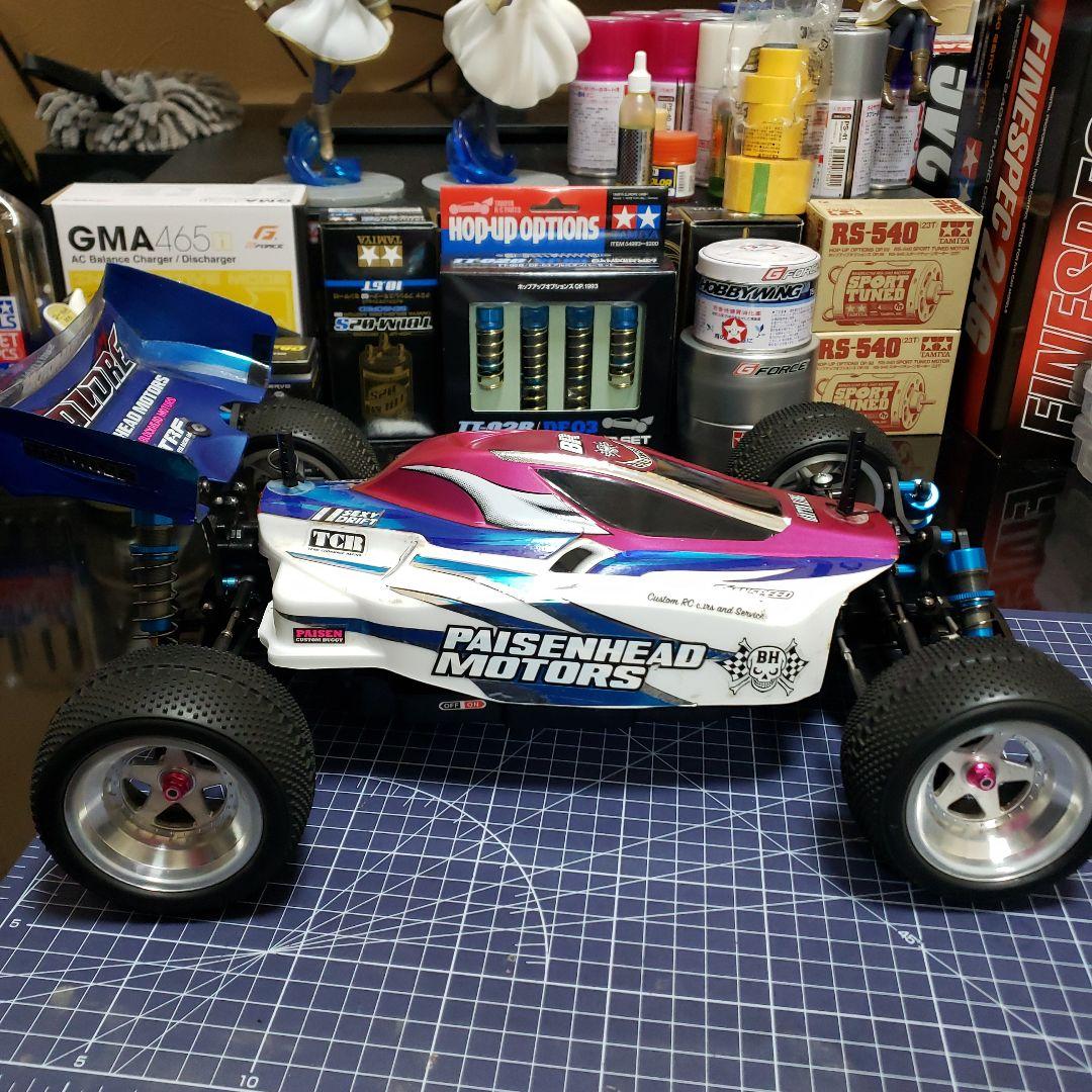 タミヤ TT02B カスタム ブラシレス バルドルボディ オプションフルセット