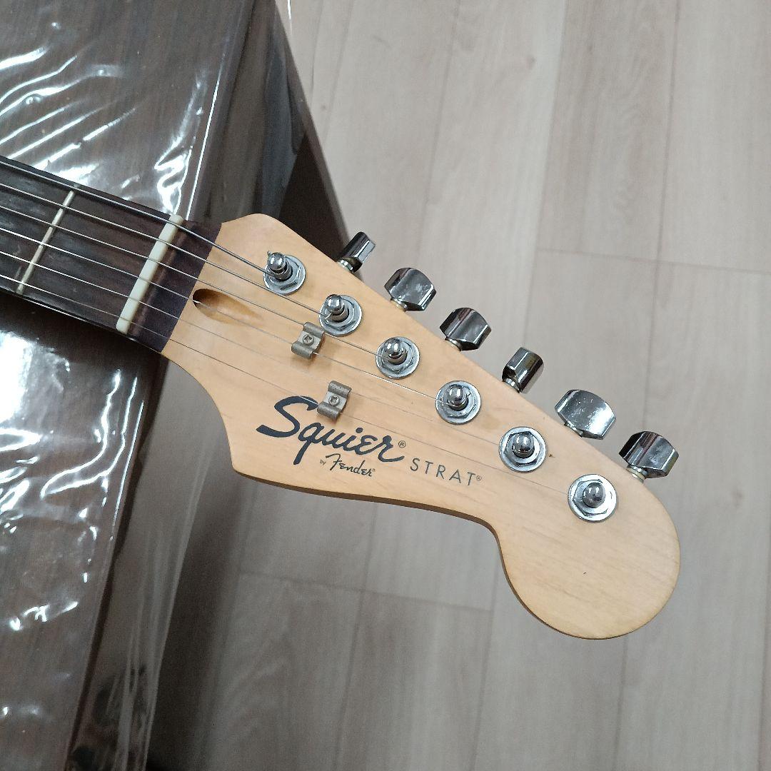 Squier Strat エレキギター ブラック