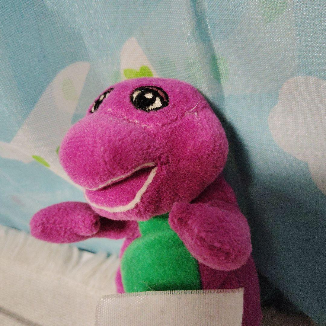 Barney バーニー　ぬいぐるみ　マスコット　マグネット