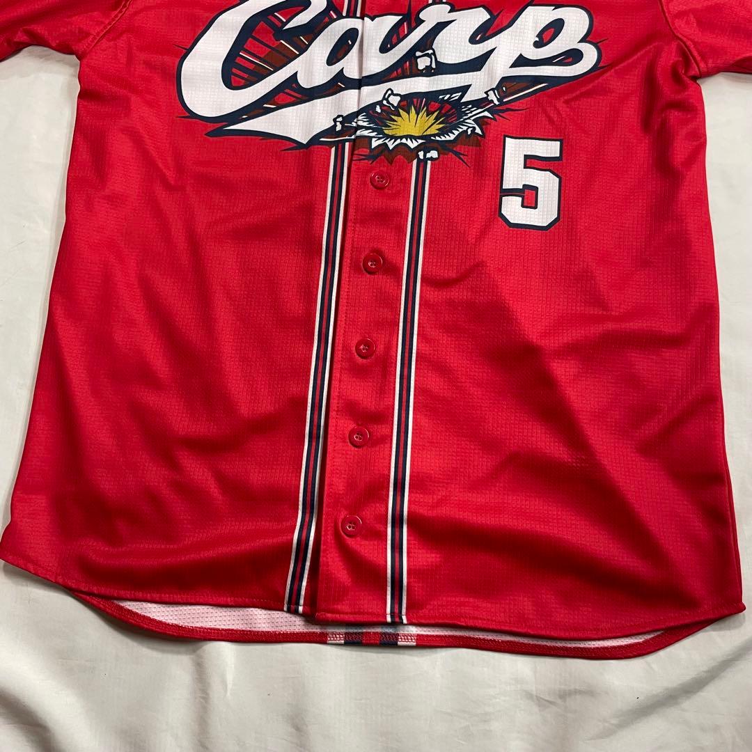 ◯広島東洋カープ ドッカンユニフォーム バリバリ Tシャツ 長野選手