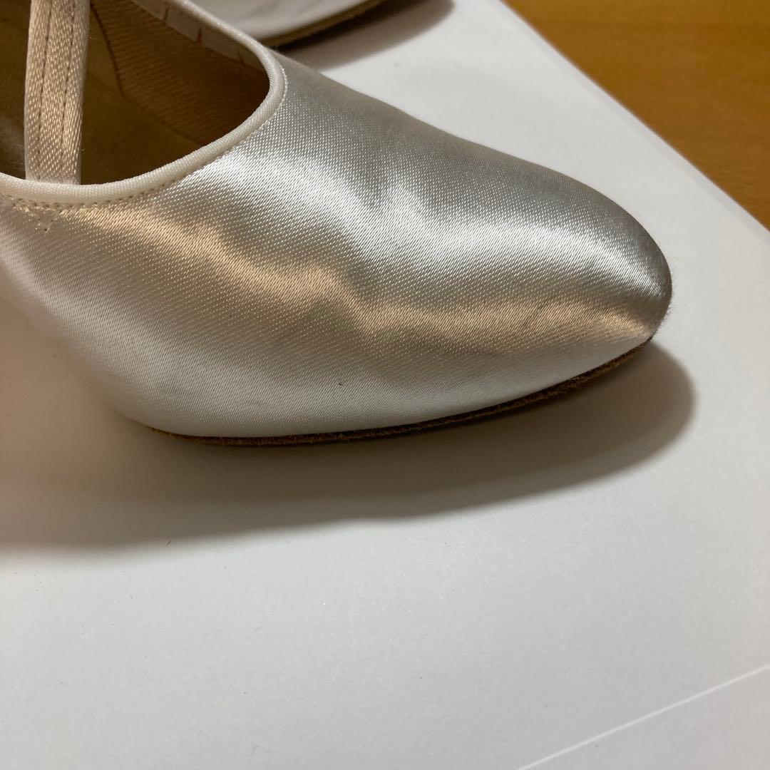 ✨美品✨社交ダンスシューズ ケント　サテン ２３cm