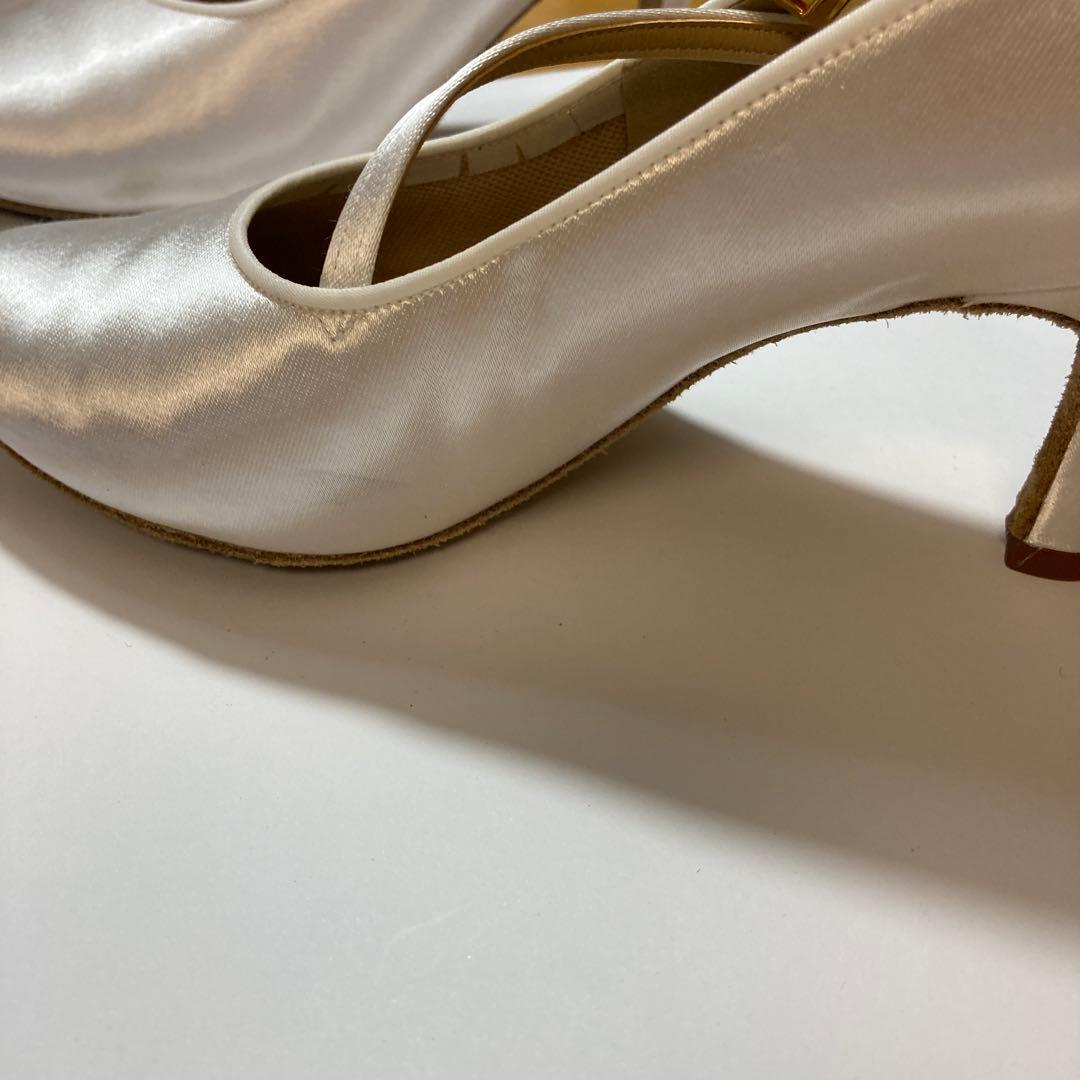 ✨美品✨社交ダンスシューズ ケント　サテン ２３cm