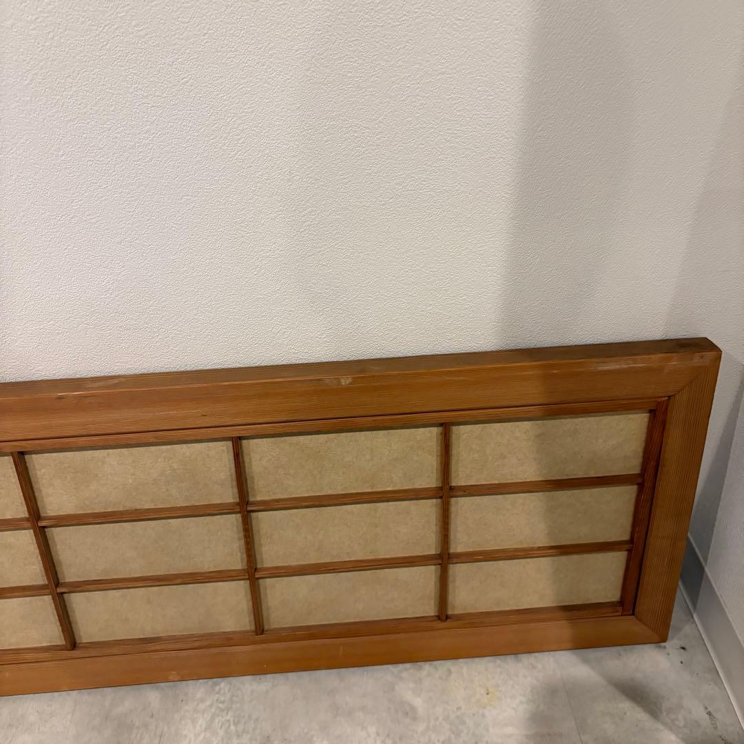 アンティーク建具 組子欄間　障子