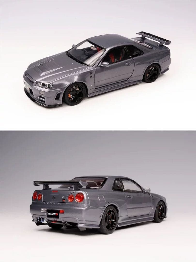 モーターヘリックス MOTORHELIX 1/18 GT-R R34 CRS