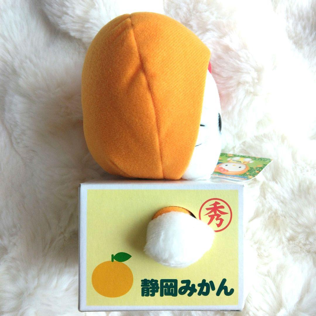 2点セット　ご当地キティ　静岡みかん　山口みかん　ハローキティ　ぬいぐるみ