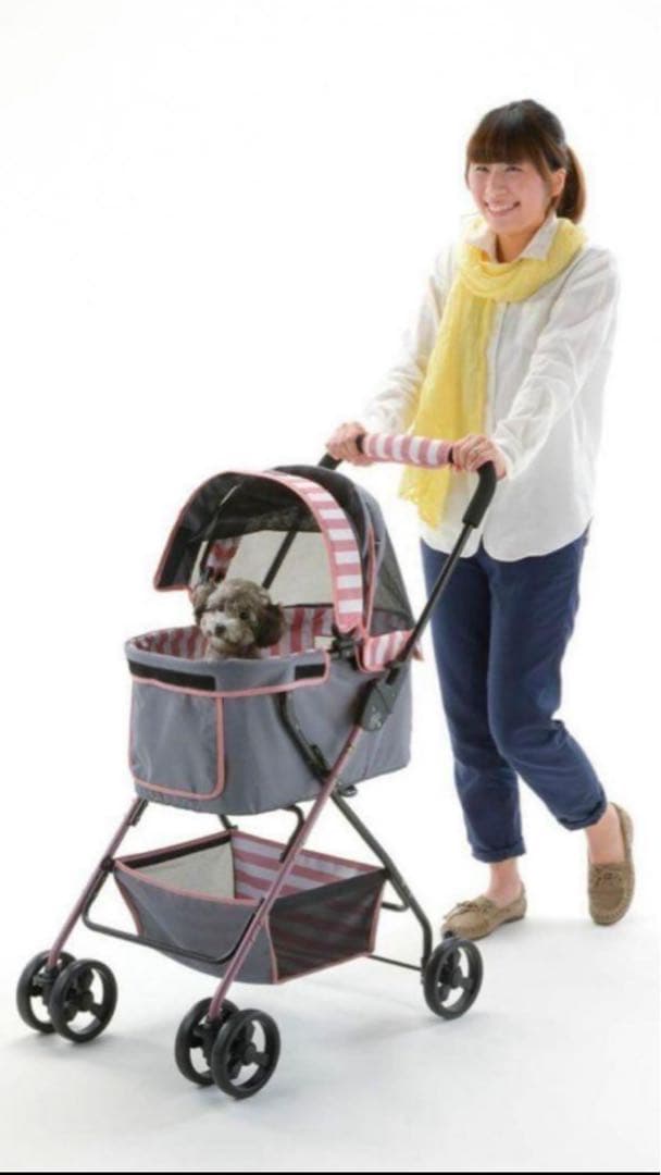 リッチェル　ペットカート　エルフィ　ピンク