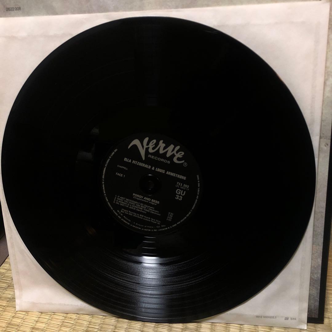 レア廃盤 Porgy&Bess エラ・フィッツジェラルド&ルイ・アームストロング