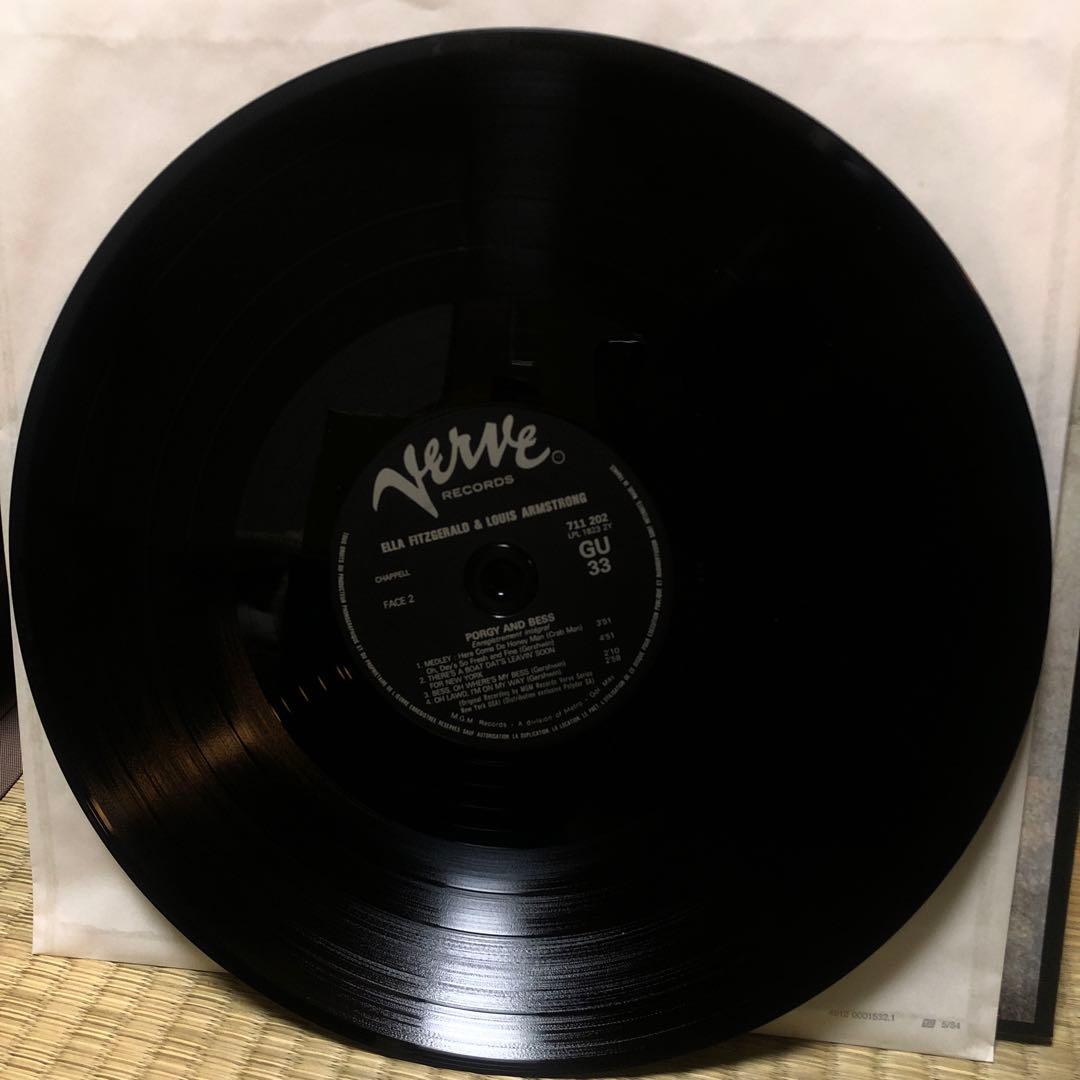 レア廃盤 Porgy&Bess エラ・フィッツジェラルド&ルイ・アームストロング