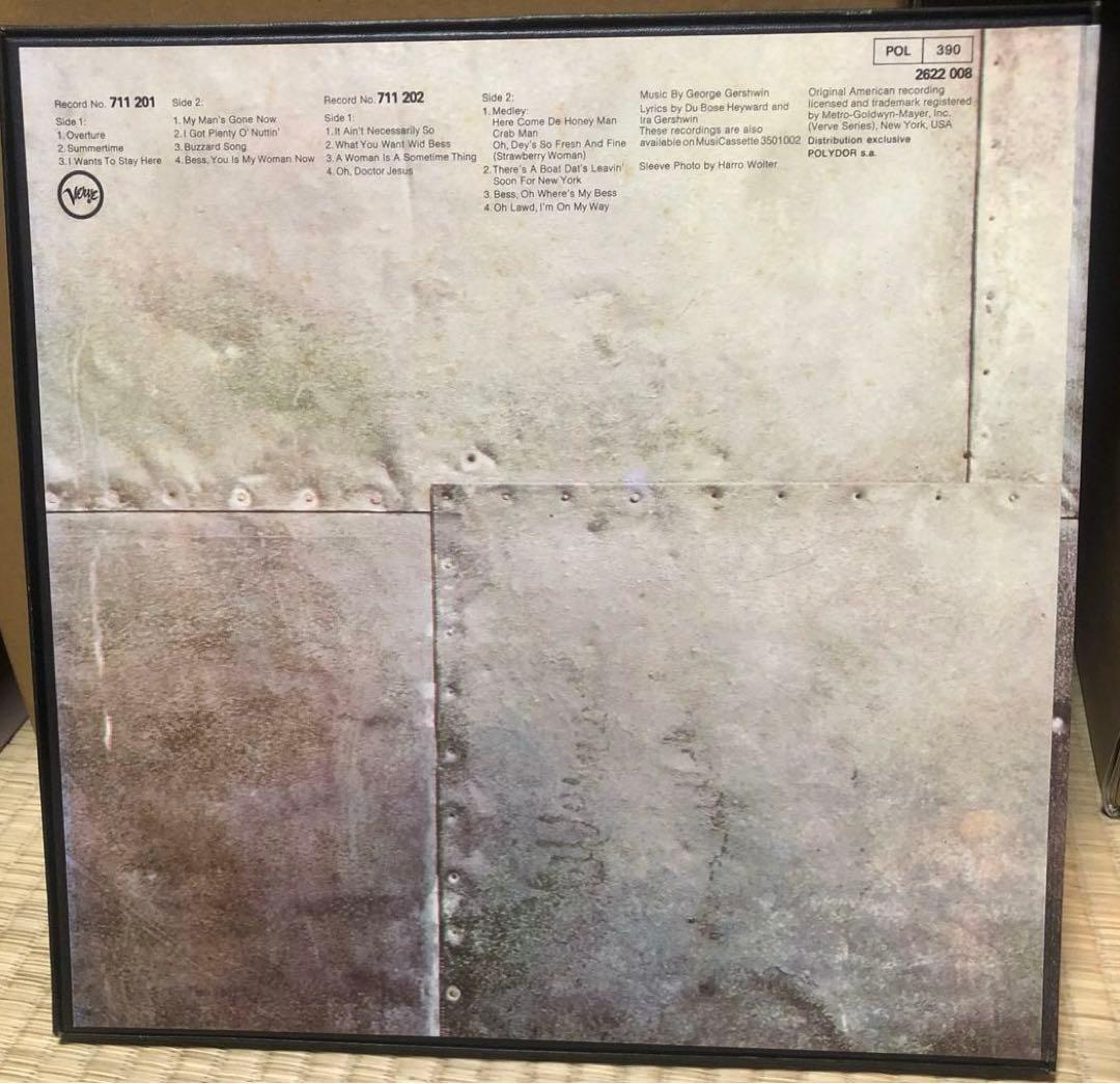 レア廃盤 Porgy&Bess エラ・フィッツジェラルド&ルイ・アームストロング