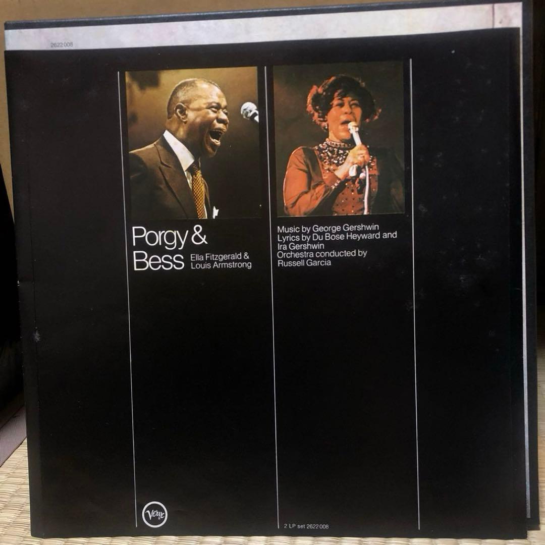 レア廃盤 Porgy&Bess エラ・フィッツジェラルド&ルイ・アームストロング
