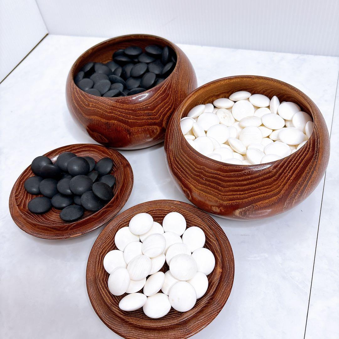 碁石　囲碁 碁笥 蛤碁石 那智黒 34号