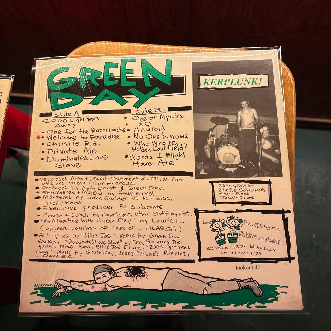 Green Day 初期　レコード　４枚セット