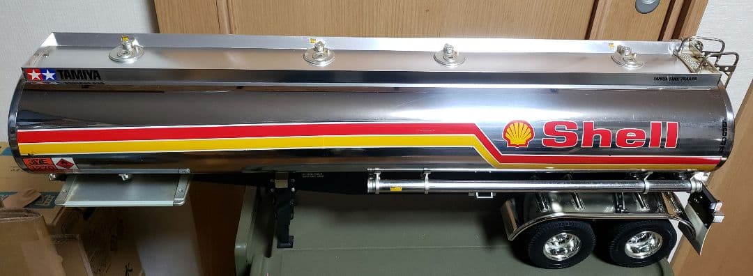 美品　タミヤ SHELL タンクトレーラー 1/14　　タンクローリー　ラジコン