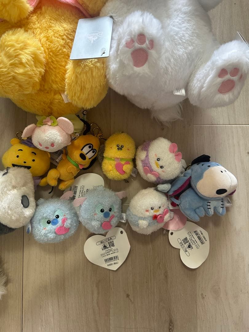 ディズニー　ぬいぐるみセット