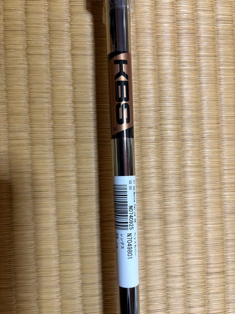 【新品未使用】TP COLLECTION パティーナデルモンテパター33インチ