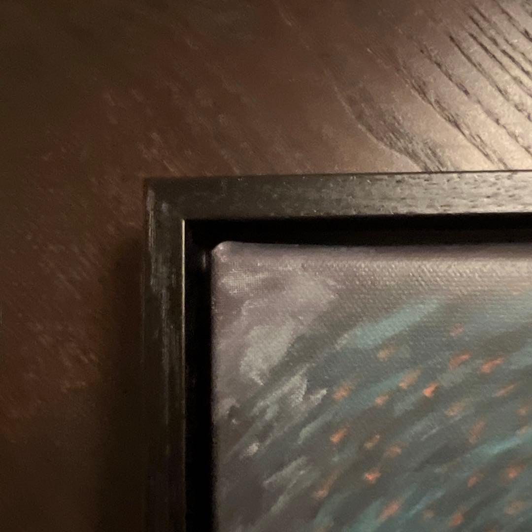 ゴッホピカチュウ　キャンバスアート　ジクレープリント　箱付