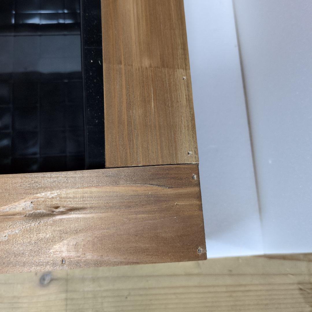 NV22 杉板カバーセット　オーバーフロー加工　木枠　ビオトープ　メダカ