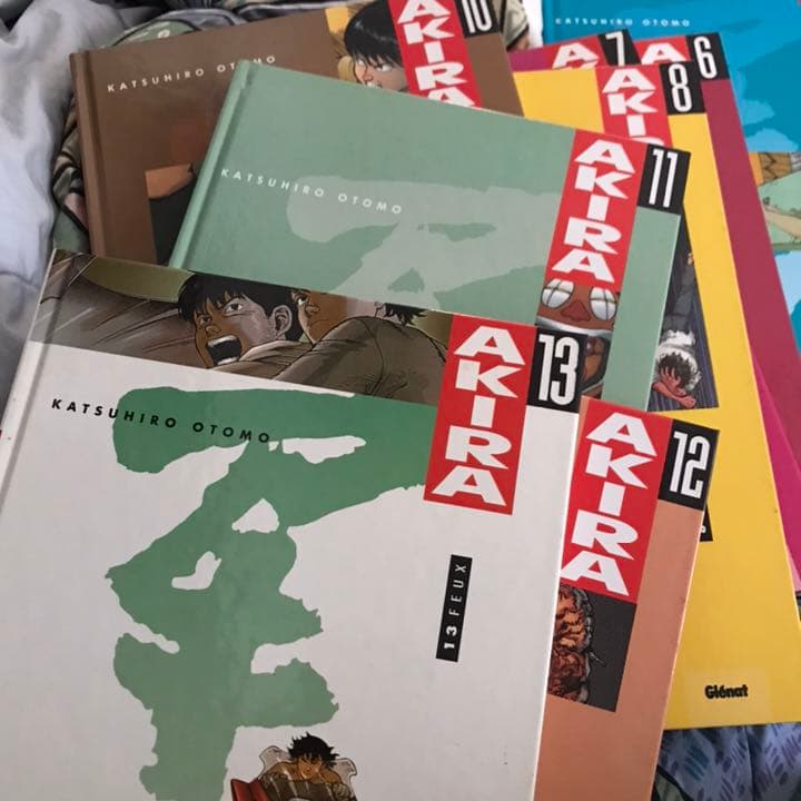 フランス語版AKIRAコミックス収録全巻1〜13巻