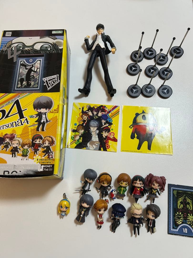 ペルソナ4 ワングランデ 眼鏡BOX10体コンプ美品＋おまけ