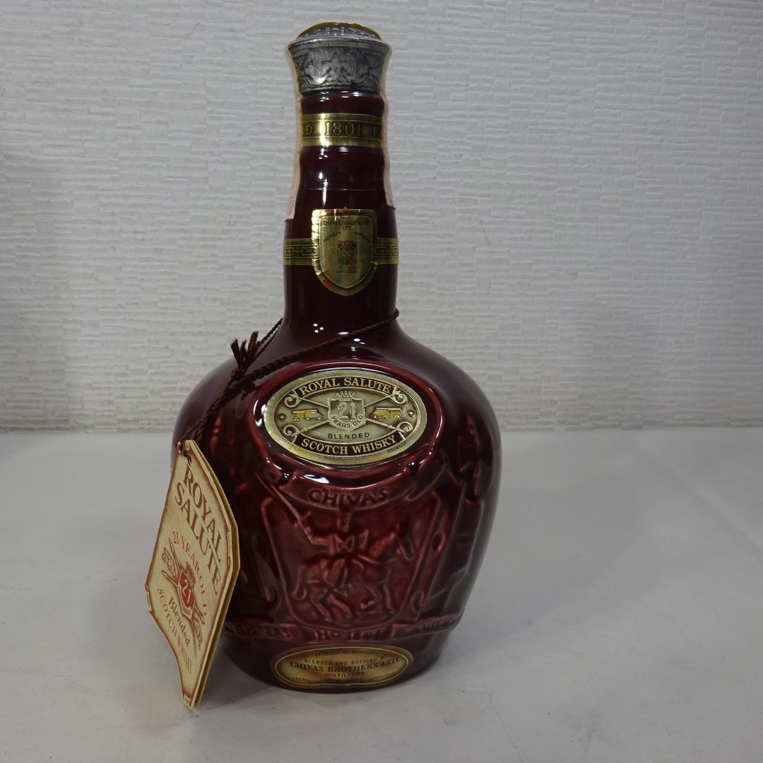 SALUTE 21年 ウイスキー お酒 赤ボトル 未開封/700ml/43度