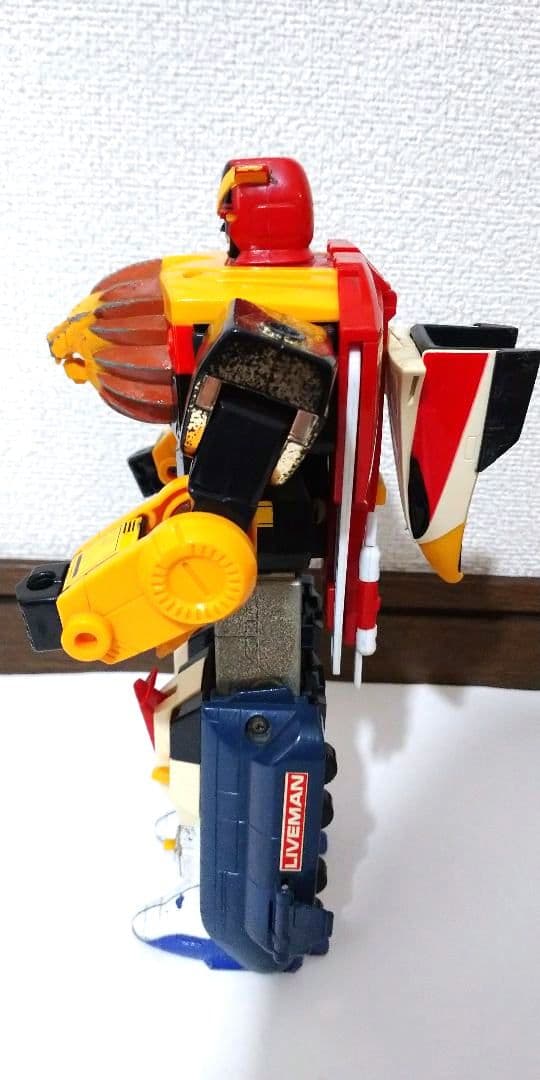 ジャンク品 当時物 DX超合金 超獣合体ライブロボ(超獣戦隊ライブマン)