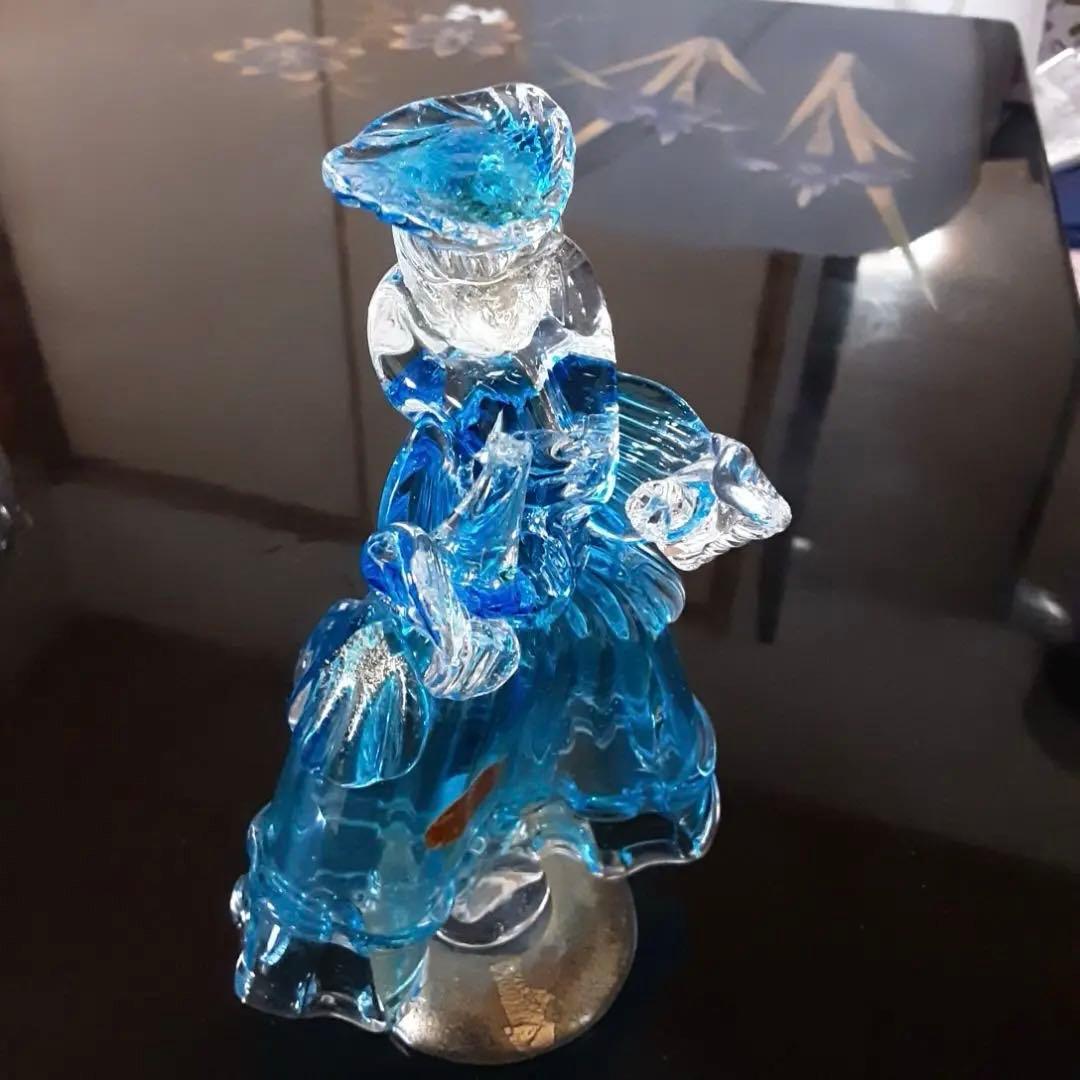 ♯ベネチアングラスグラス人形　#ムラーノ ＃貴婦人貴公子セット