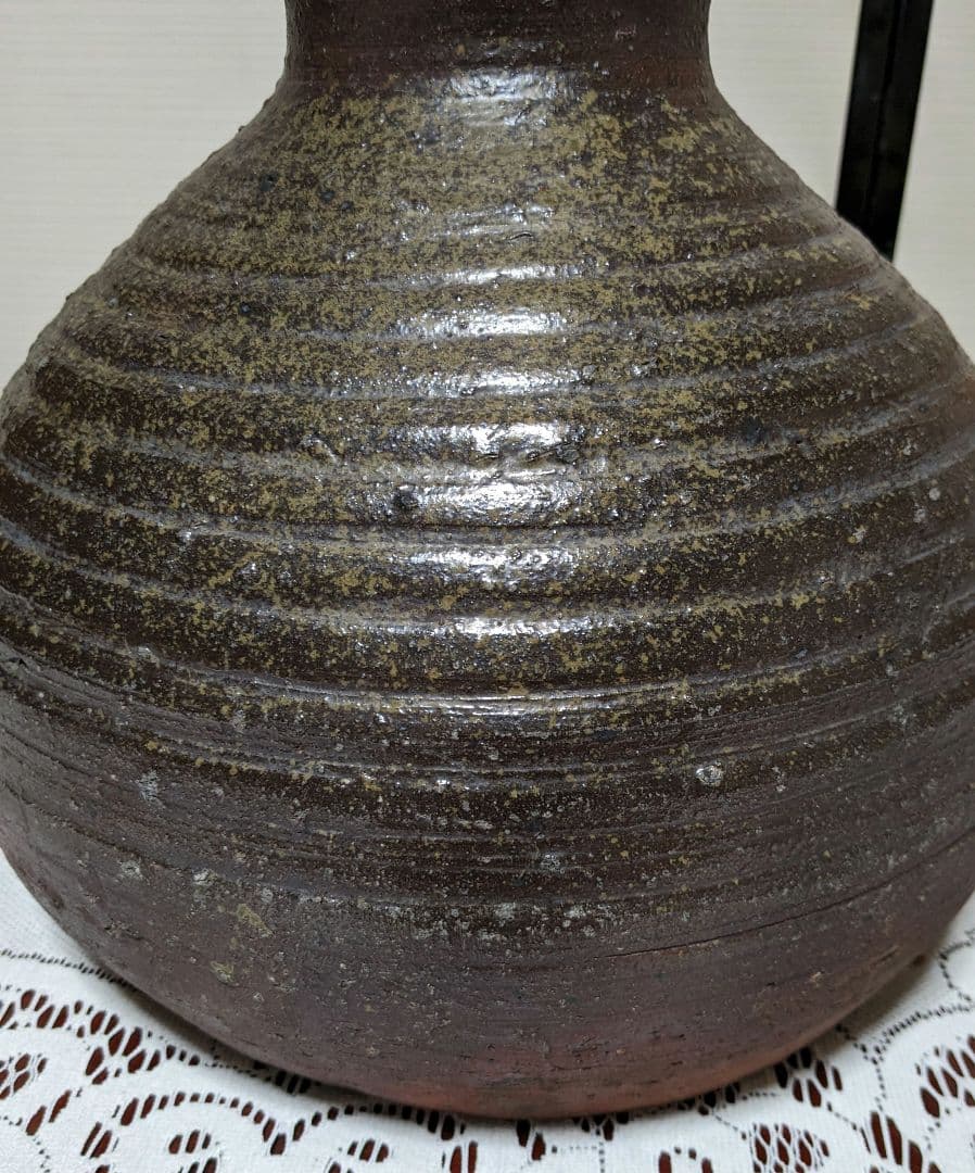【本物保証】桃山時代 古備前 壷 陶友会鑑定書付き 箱 壺 花器 備前焼 置物