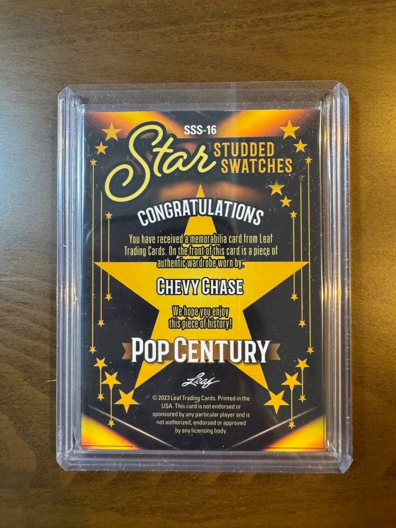 2023 Leaf チェビー・チェイス　スタッズ・スウォッジ