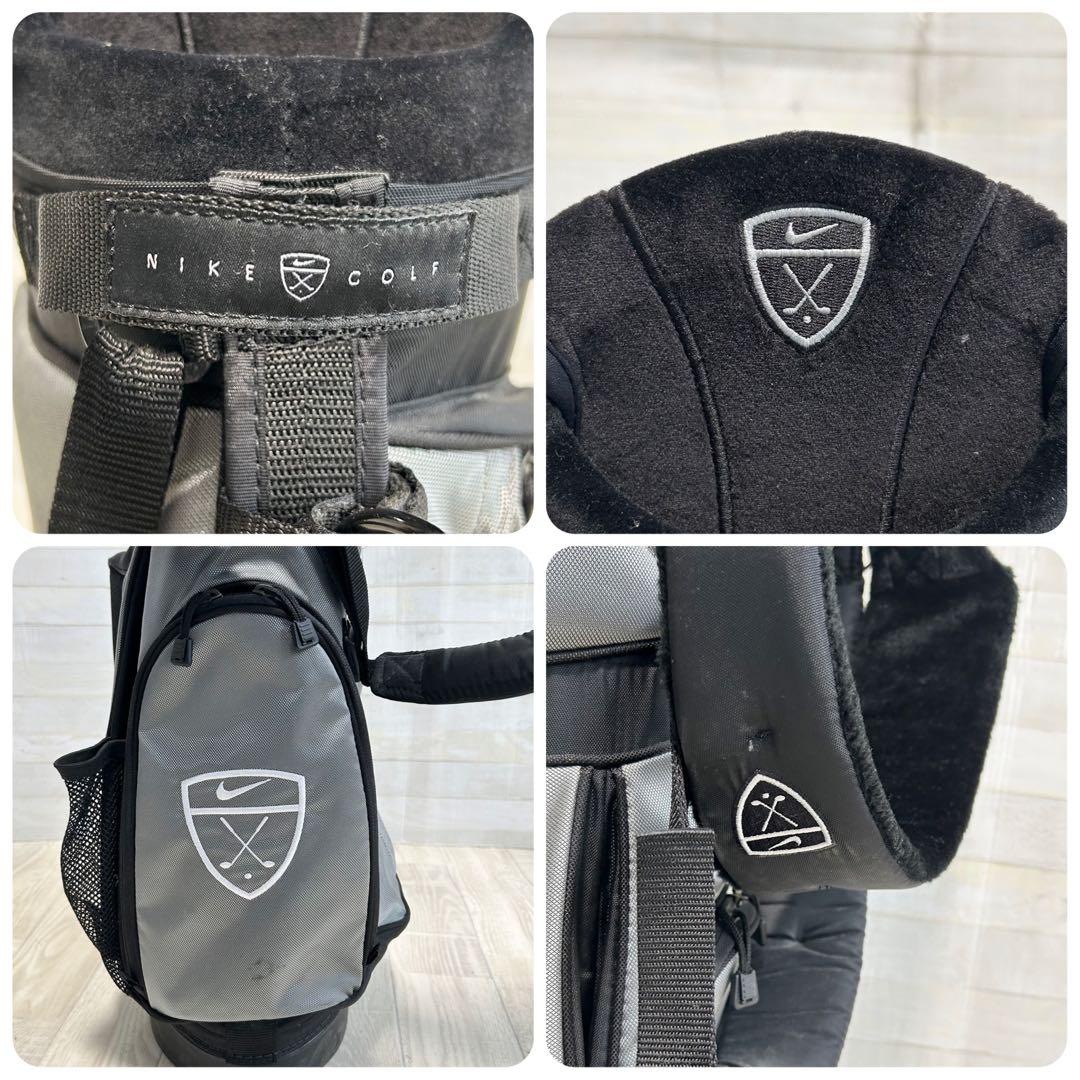 NIKI GOLF スタンド式キャディバッグ　グレー【5分割口】