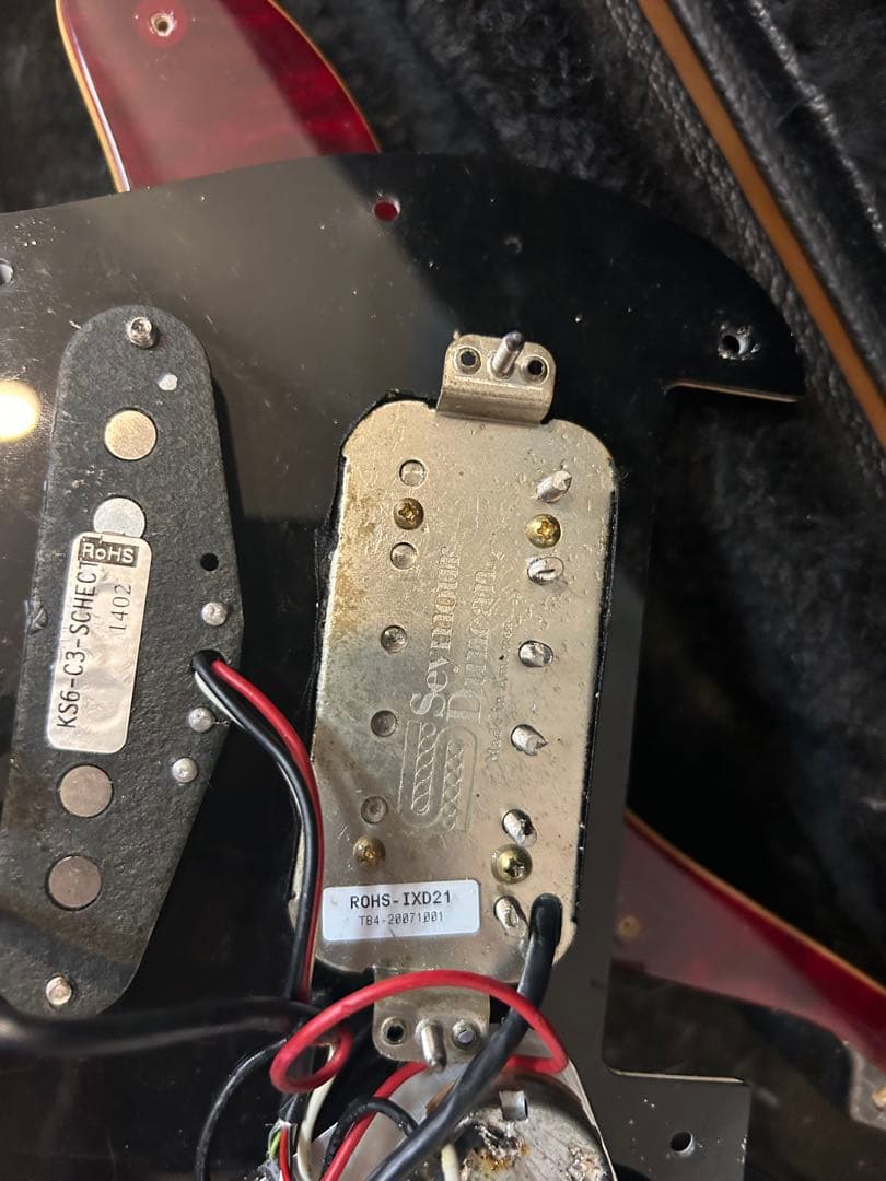 Schecter SD-2-24 美品 PU交換済(中古ダンカン、ディマジオ