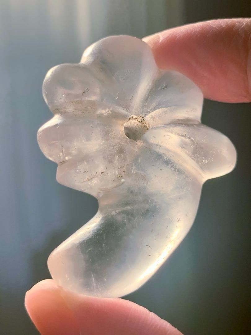 古墳期　出土　本水晶勾玉　水晶　縄文時代　弥生　石器　土器　翡翠勾玉　根付　勾玉