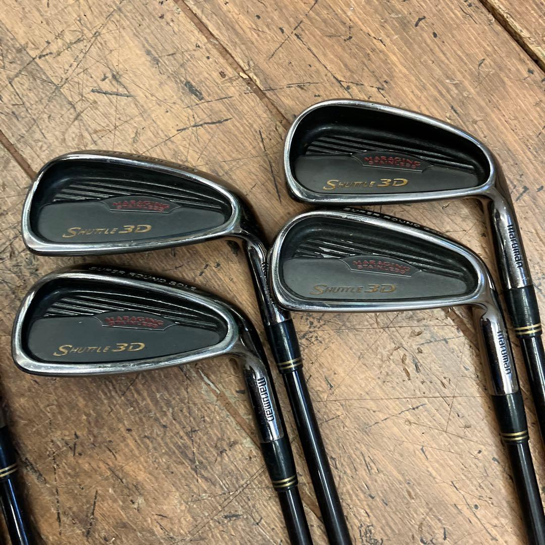 希少 マルマン マジスティ SHUTTLE 3D アイアンセット ゴルフクラブ