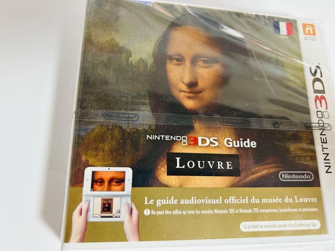 新品 ニンテンドー 3DS ソフト ルーブル美術館 フランス版 任天堂 希少品