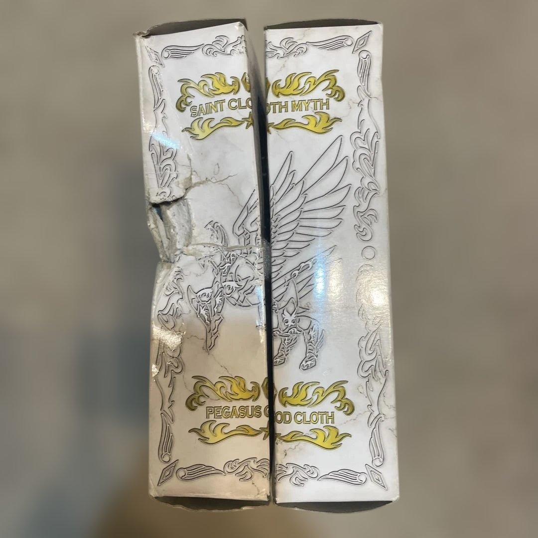 【新品・未使用品】聖闘士星矢 ペガサス星矢神聖衣（ゴッドクロス）箱凹みあり