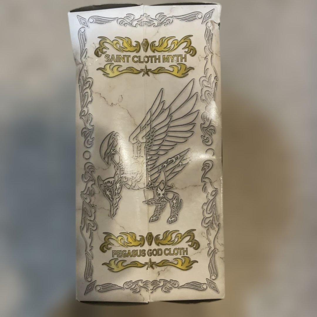 【新品・未使用品】聖闘士星矢 ペガサス星矢神聖衣（ゴッドクロス）箱凹みあり