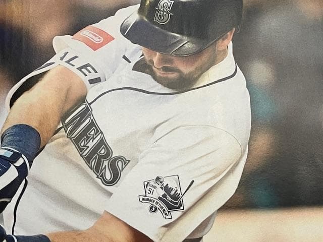 イチロー51引退セレモニー8/9記念試合選手着用モデル現地販売レプリカジャージL