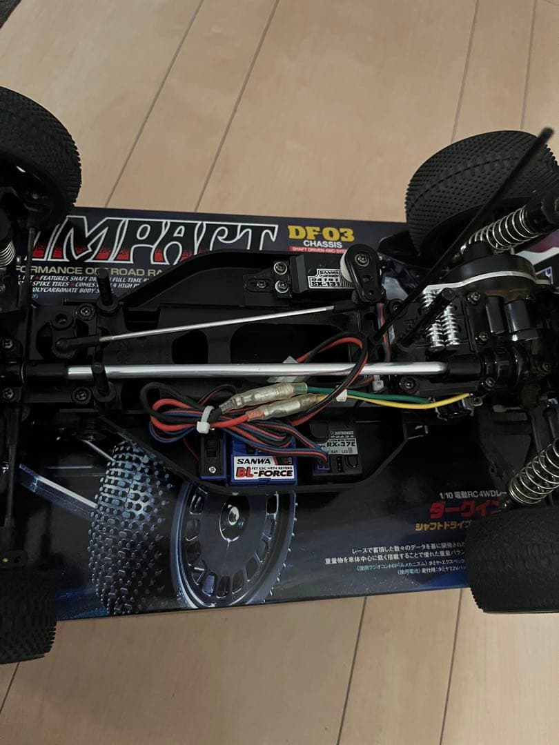 タミヤ DF03 ダークインパクト オプション多数