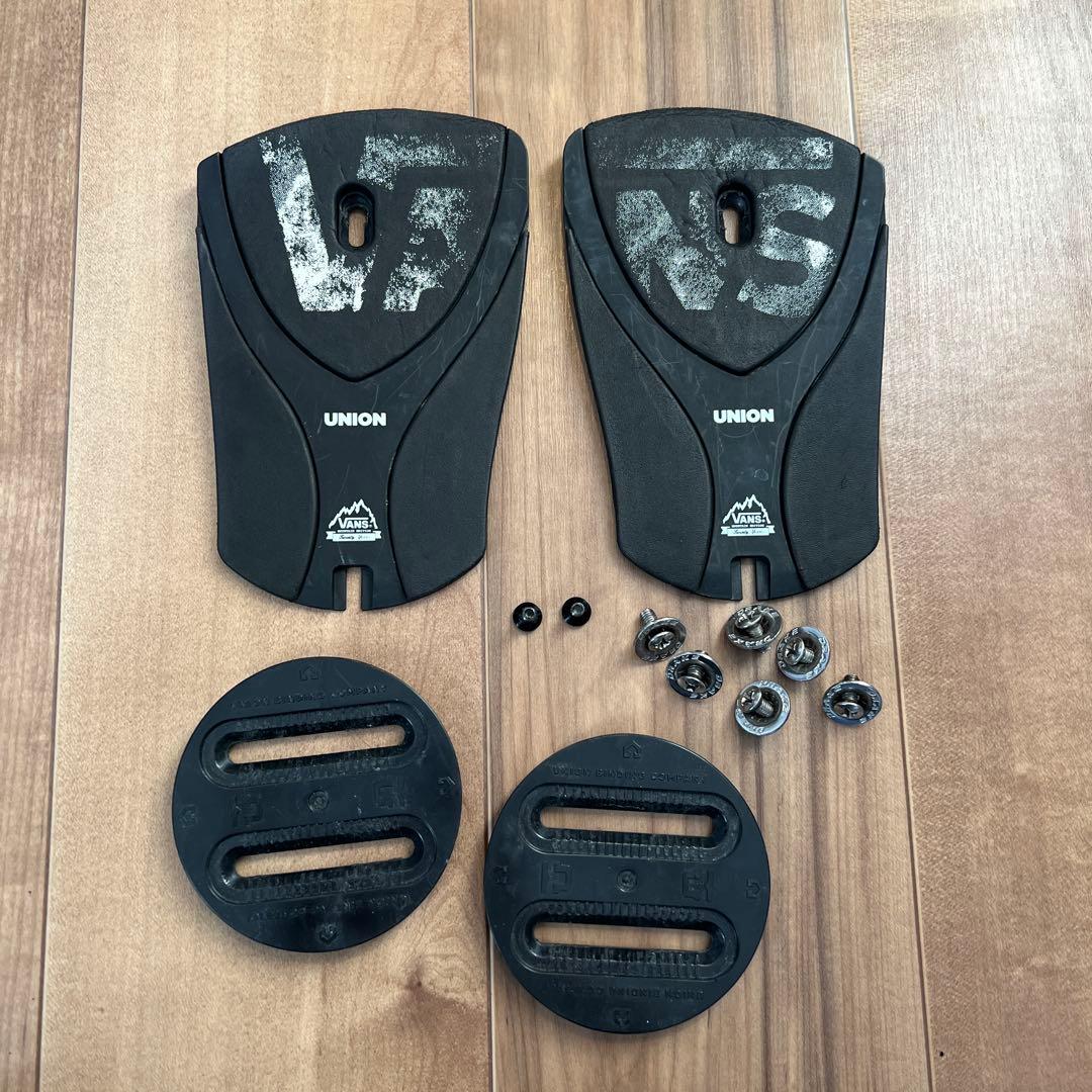 VANS union スノーボードビンディング チェッカー