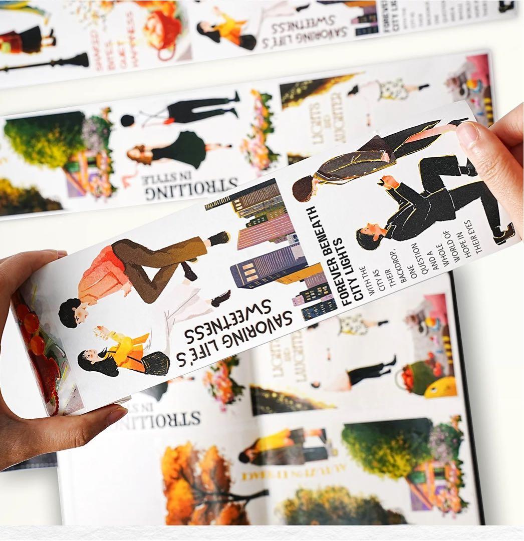 セール　カナダWT　情書告白　PET型抜きタイプタイプマスキングテープ　2本