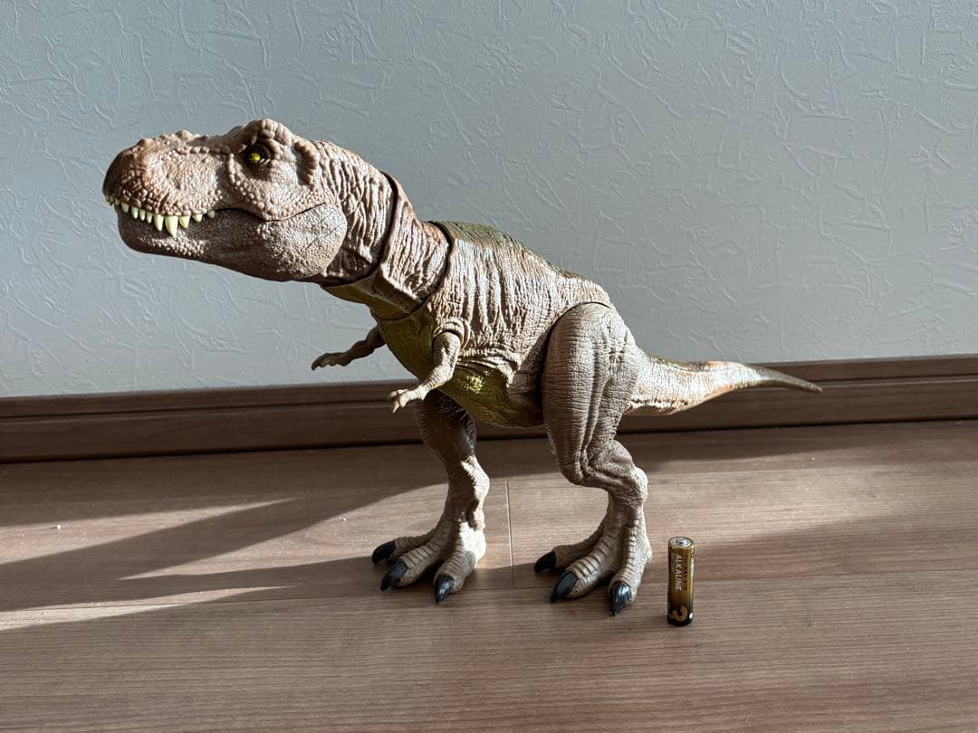 マテル ジュラシックワールド T-レックス等　恐竜フィギュアセット 3体