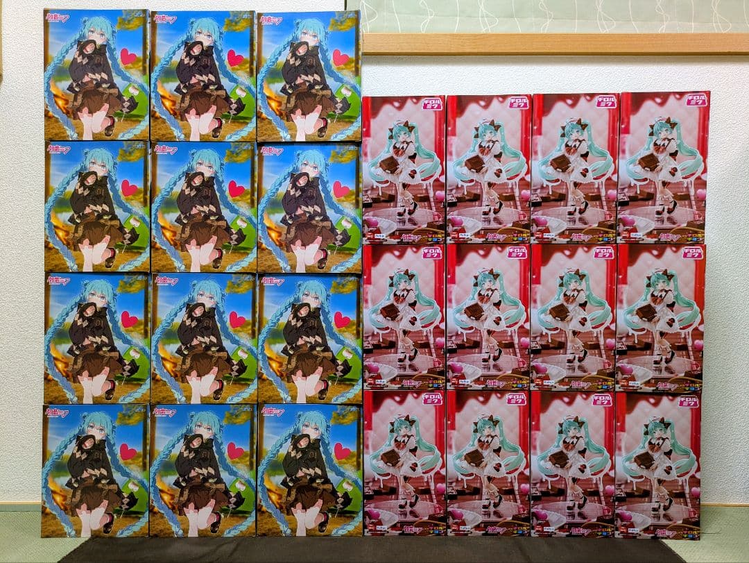 初音ミク チロルチョコ Fashion Outdoor フィギュア24体セット